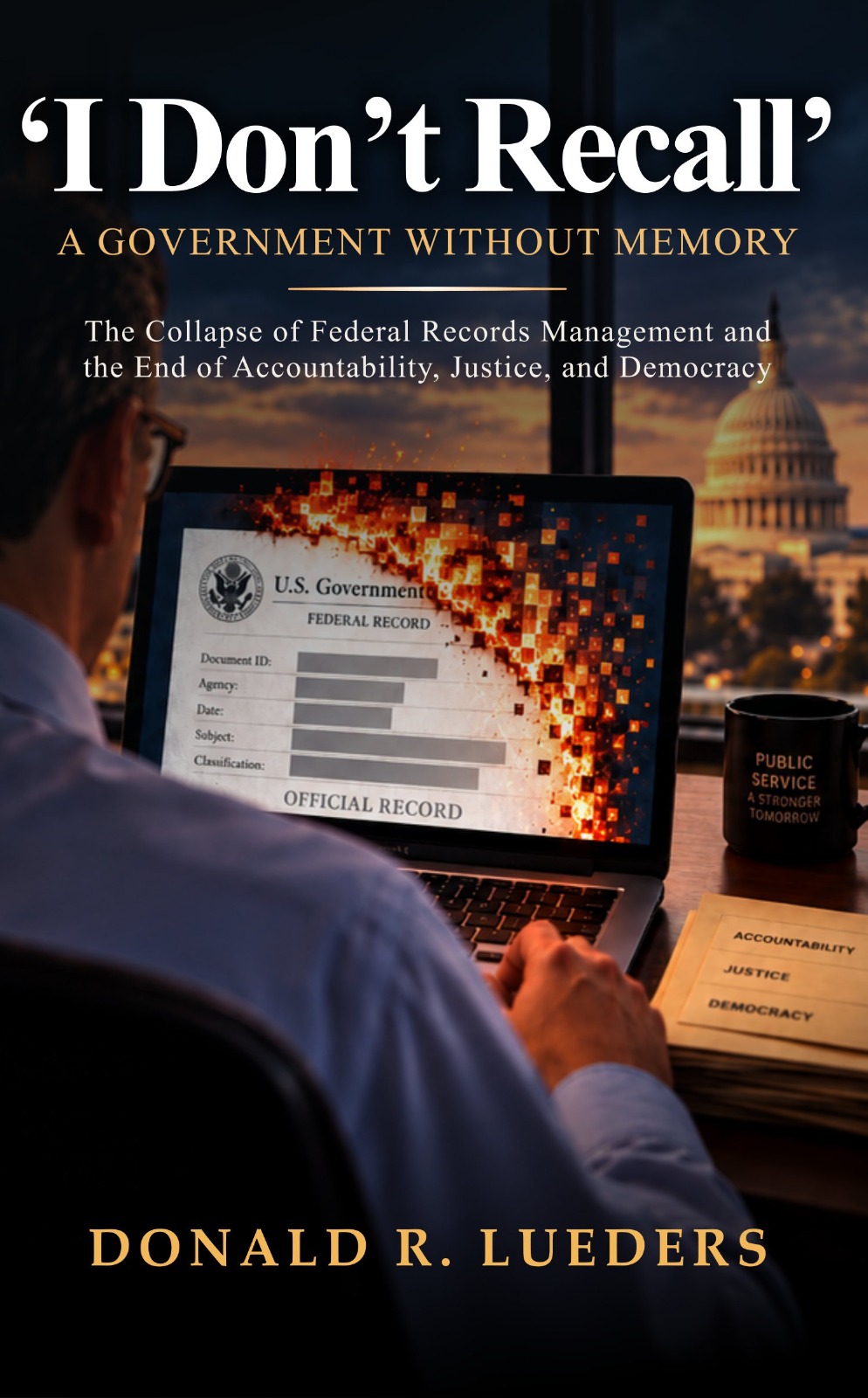 Cover of I Don't Recall: A Government Without Memory by Donald R. Lueders
